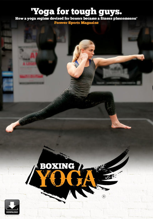 Boxing Yoga - The Full 12-Round Home Workout DVD [Region Free] Exercise Fitness - Like New - Attic Discovery Shop