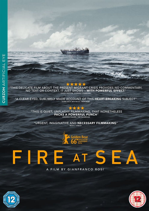 Fire At Sea [DVD] [2016] [Region 2] Curzon Artificial Eye - New Sealed - Attic Discovery Shop