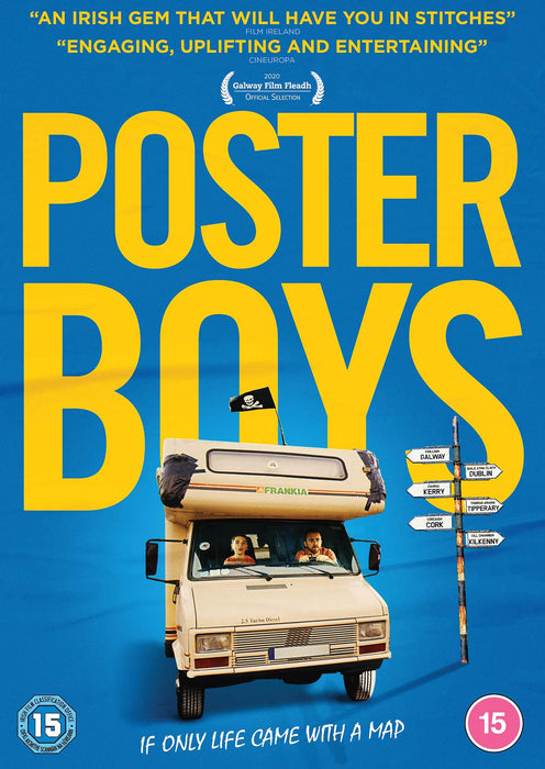 Poster Boys [DVD] [2021] [Region 2] (Comedy) - New Sealed - Attic Discovery Shop