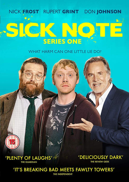 Sick Note Series One starring Rupert Grint and Nick Frost [DVD] [2019 Region 2] - Very Good