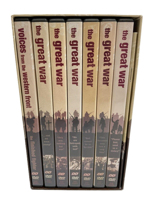 World War 1 : The Great War - Complete BBC Series (7 Disc Box Set) [DVD] - Good - Attic Discovery Shop