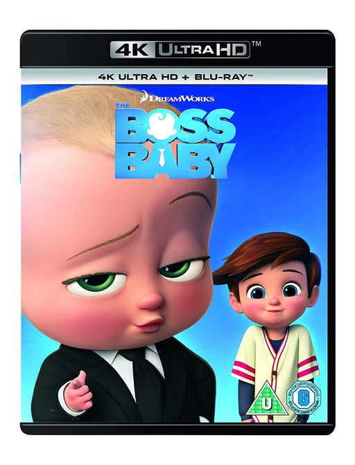 The Boss Baby (4K Ultra-HD UHD + Blu-ray) [2018] [Region Free] - New Sealed - Attic Discovery Shop
