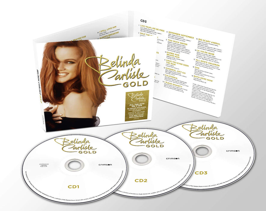 Gold - Belinda Carlisle [Rare CD Album] (3 Disc Set) - New Sealed - Attic Discovery Shop