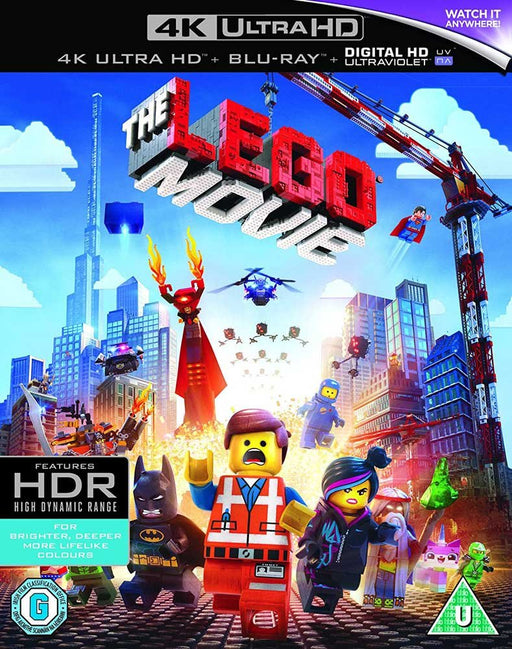 The LEGO Movie [4K Ultra-HD + Blu-ray] [2014] [Region Free] - New Sealed - Attic Discovery Shop