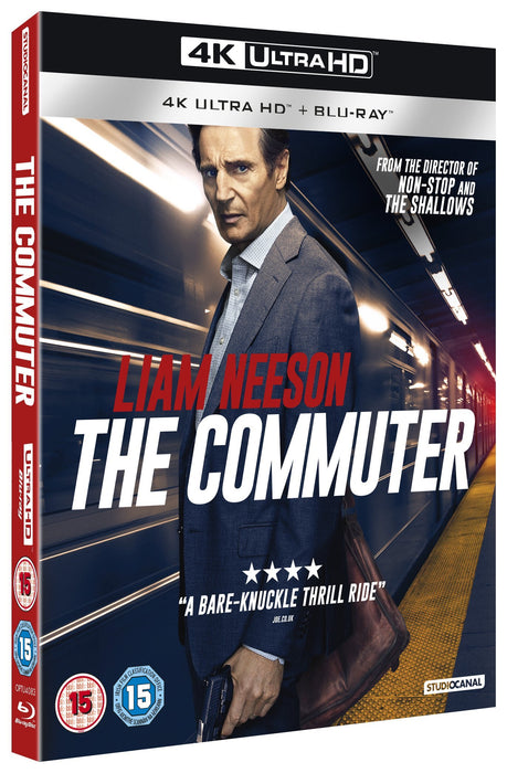 The Commuter [4K Ultra-HD + Blu-ray] 2 Disc Set [2018] [Region B] (Liam Neeson) - Good - Attic Discovery Shop