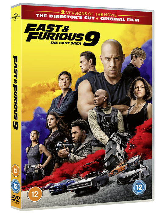 Fast & Furious 9 [DVD] [2021] [Region 2 + 4 UK PAL] - New Sealed - Attic Discovery Shop