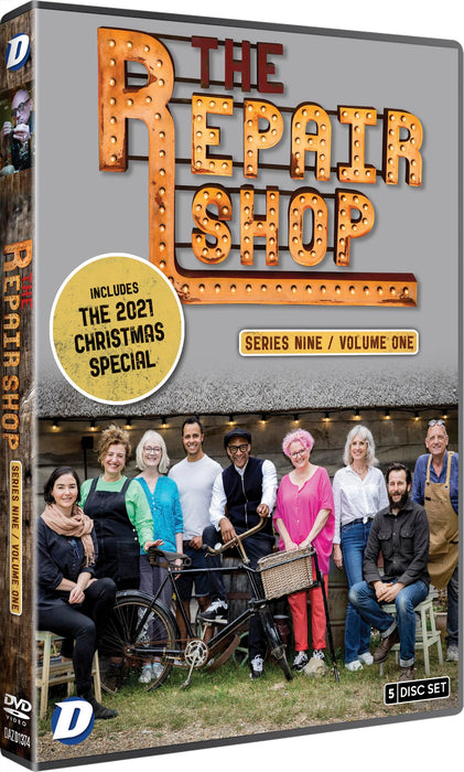 The Repair Shop: Series 9 Vol 1 [DVD] [2023] [Region 2] + Christmas - New Sealed