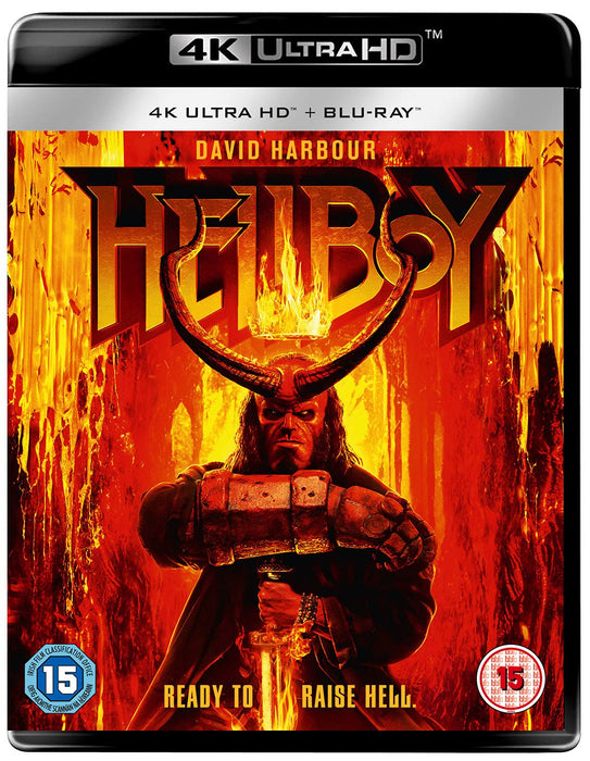 Hellboy UHD [4K Ultra-HD + Blu-ray] [2019] [Region B] - New Sealed - Attic Discovery Shop