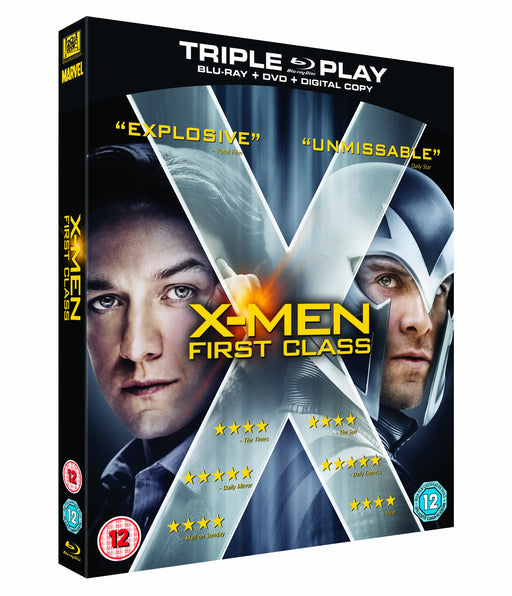 X-Men: First Class (Blu-ray + DVD) [2011] [Region B] - New Sealed - Attic Discovery Shop