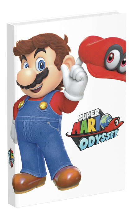 Super Mario Odyssey Hardback Book Prima 2017 Rare 350 Pages [GC] Guide - Good