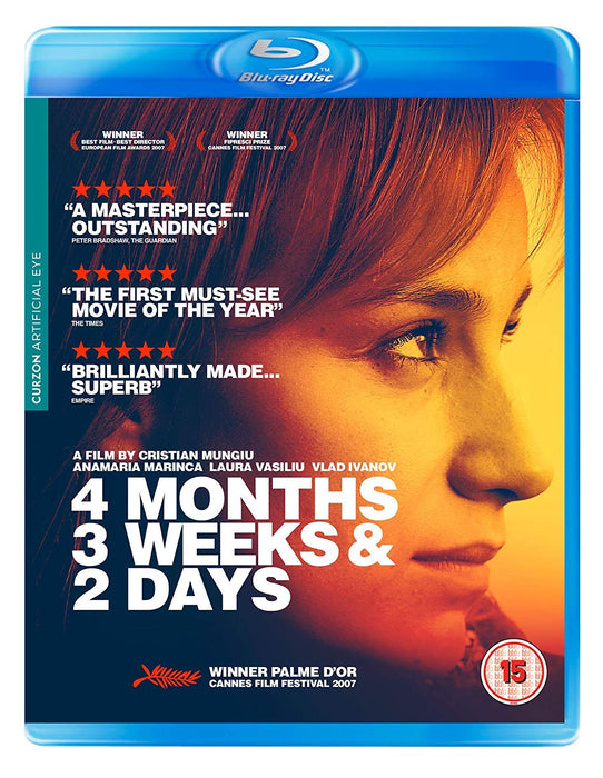 4 Months, 3 Weeks & 2 Days [Blu-ray] [Region B] 2007 Artificial Eye Rare Drama - Like New - Attic Discovery Shop