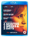 4 Months, 3 Weeks & 2 Days [Blu-ray] [Region B] 2007 Artificial Eye Rare Drama - Like New - Attic Discovery Shop