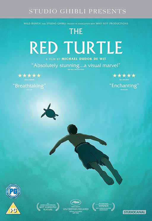 The Red Turtle [DVD] 2017 / 2016 [Region 2] Anime Studio Ghibli Film NEW Sealed - Attic Discovery Shop
