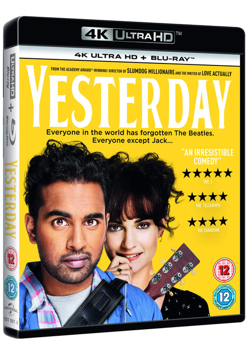 Yesterday [4k Ultra-HD + Blu-ray] [2019] [Region Free] - Very Good - Attic Discovery Shop