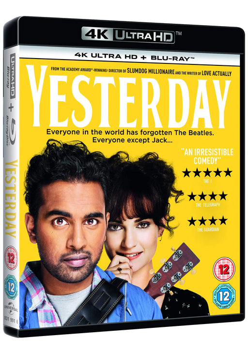 Yesterday [4k Ultra-HD + Blu-ray] [2019] [Region Free] - Very Good - Attic Discovery Shop