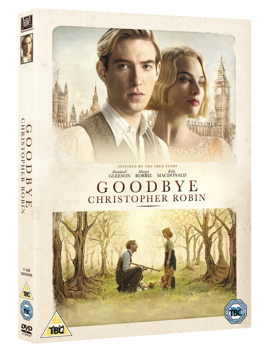 Goodbye Christopher Robin [DVD] [2017] [Region 2] - New Sealed