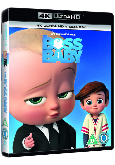 The Boss Baby (4K Ultra-HD UHD + Blu-ray) [2018] [Region Free] - New Sealed - Attic Discovery Shop