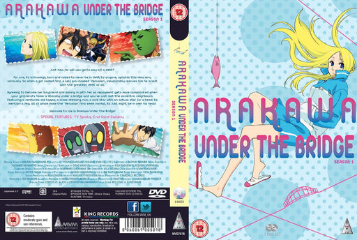 Arakawa Under The Bridge Season 1 [DVD] [2010] [Region 2] Anime Romantic Comedy - Very Good - Attic Discovery Shop
