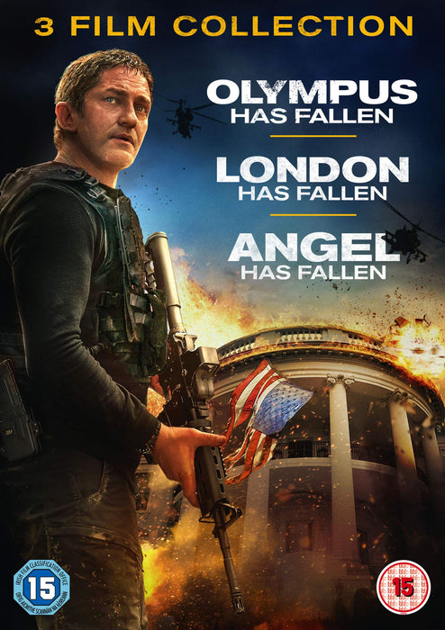 Olympus / London / Angel Has Fallen 3 Film Collection [DVD] 2019 Reg2 NEW Sealed - Attic Discovery Shop