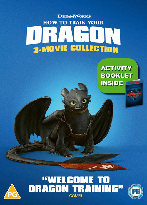 How to Train Your Dragon Collection 3pk 3 Movie Collection DVD 2022 - New Sealed - Attic Discovery Shop