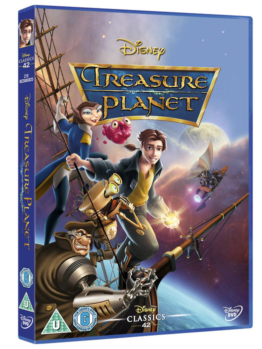 Treasure Planet [DVD] [2002] [Region 2] Disney (Inc Limited Sleeve) - New Sealed - Attic Discovery Shop