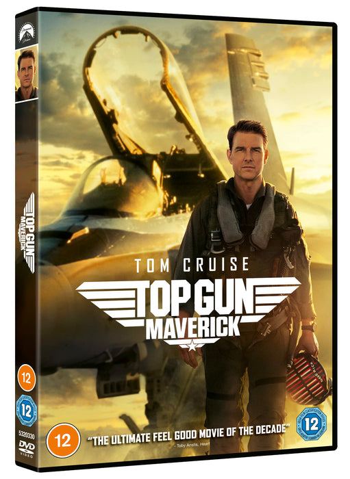 Top Gun: Maverick [DVD] [2022] [Region 2] Tom Cruise - Very Good - Attic Discovery Shop