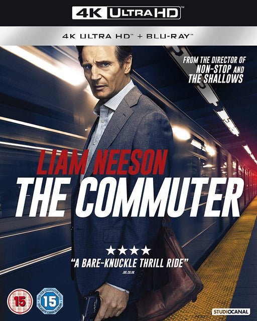 The Commuter [4K Ultra-HD + Blu-ray] 2 Disc Set [2018] [Region B] (Liam Neeson) - Good - Attic Discovery Shop