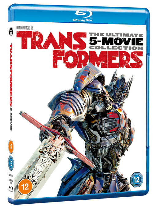 Transformers 5-Movie Collection Set [Blu-ray] [2007 - 2017] [Region Free] [GC] - Good - Attic Discovery Shop