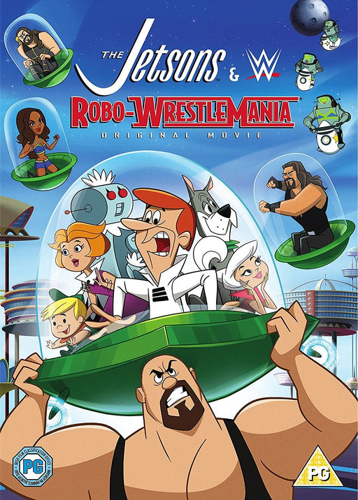 The Jetsons And WWE: Robo-Wrestlemania [DVD] [2017] [Region 2] - New Sealed - Attic Discovery Shop