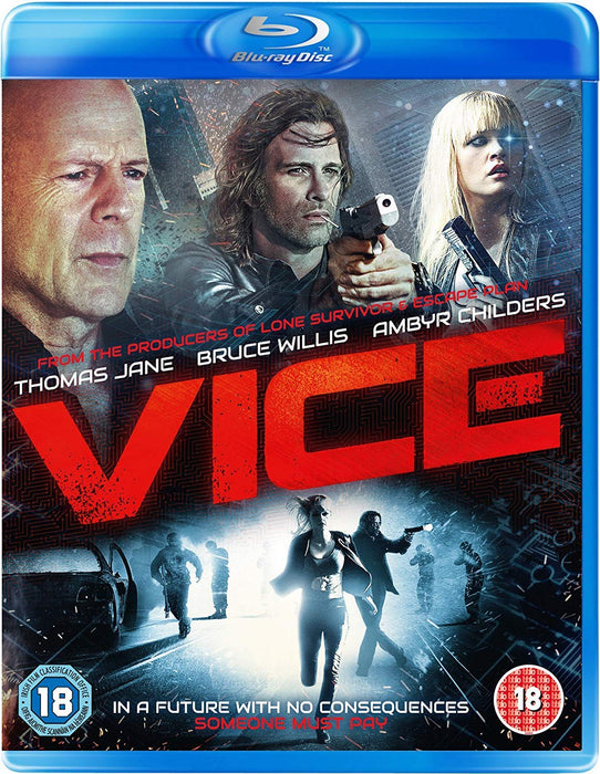 Vice [Blu-ray] [2015] [Region B] (Bruce Willis, Thomas Jane Sci-Fi) - New Sealed - Attic Discovery Shop