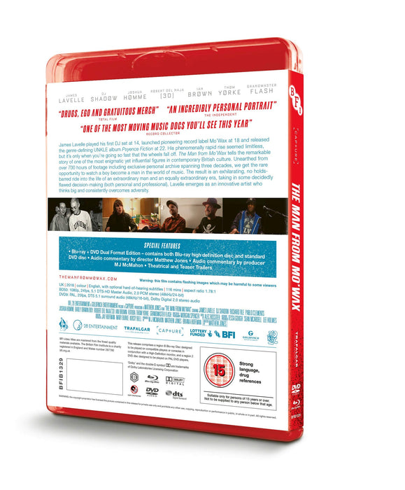 The Man from Mo'Wax [DVD + Blu-ray] [Region B] [2016 Documentary] - BFI - Like New - Attic Discovery Shop