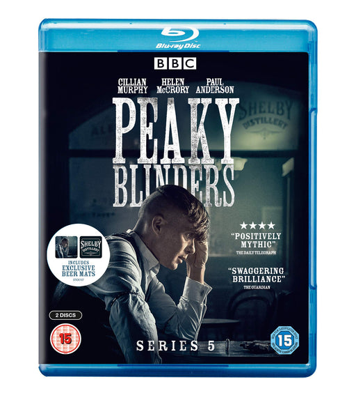 Peaky Blinders - Series 5 (inc 2 Beer Mats) Blu-ray [2019] [Region B] NEW Sealed - Attic Discovery Shop