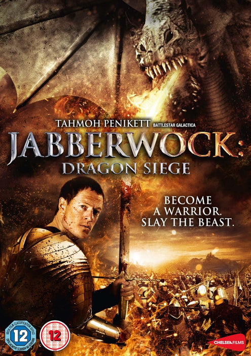 Jabberwock - Dragon Siege [DVD] [2012] [Region 2] Tahmoh Penikett - New Sealed - Attic Discovery Shop