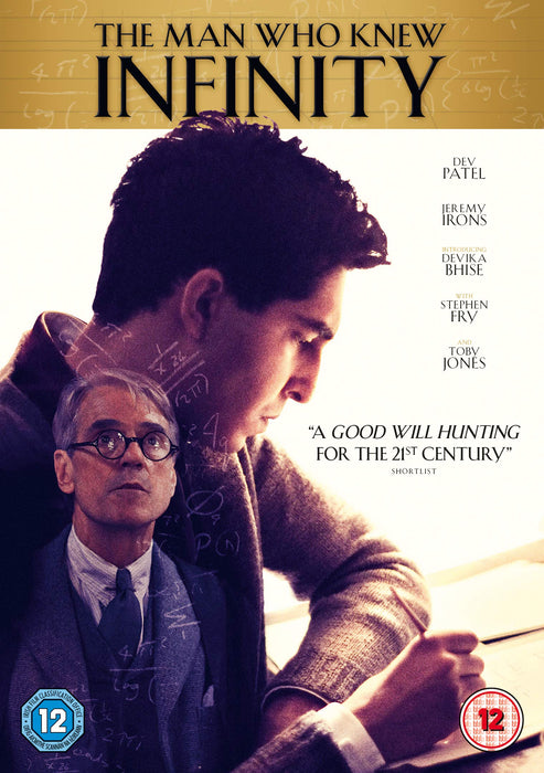 The Man Who Knew Infinity [DVD] [2016] [Reg 2] Dev Patel Jeremy Irons NEW Sealed - Attic Discovery Shop