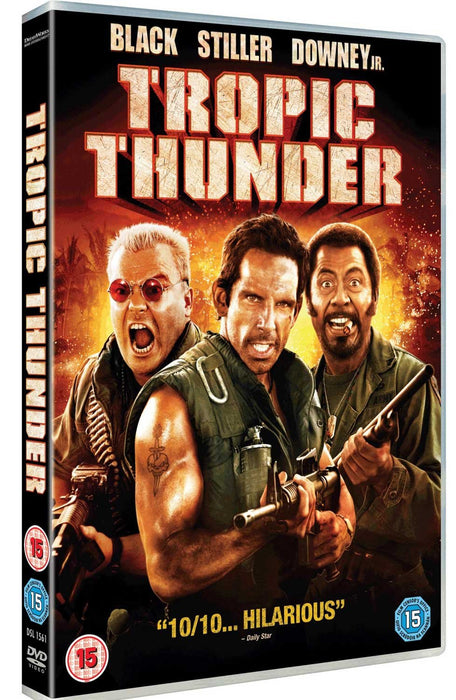 Tropic Thunder [DVD] [2008] [Region 2] - New Sealed - Attic Discovery Shop