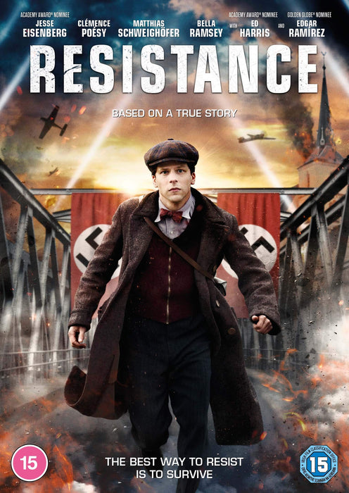 Resistance [DVD] [2020] [Region 2] (War Film, Based on True Story) - New Sealed - Attic Discovery Shop