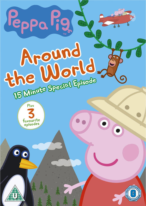 Peppa Pig: Around the World [DVD] [Region 2] - New Sealed - Attic Discovery Shop