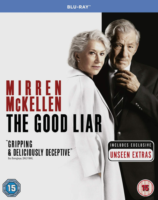 The Good Liar [Blu-ray] [2019] [Region Free] Mirren McKellen - New Sealed