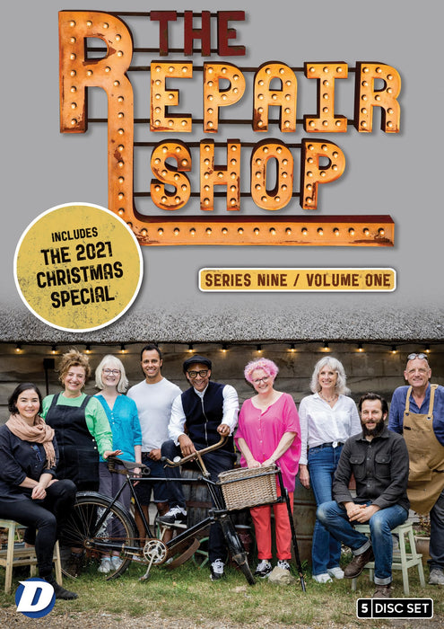 The Repair Shop: Series 9 Vol 1 [DVD] [2023] [Region 2] + Christmas - New Sealed