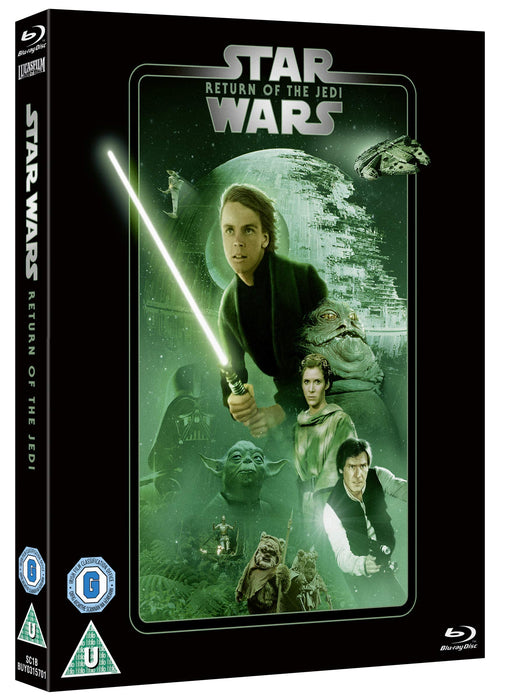 Star Wars Episode VI: Return of the Jedi [Blu-ray] 1983 [Region Free] NEW Sealed