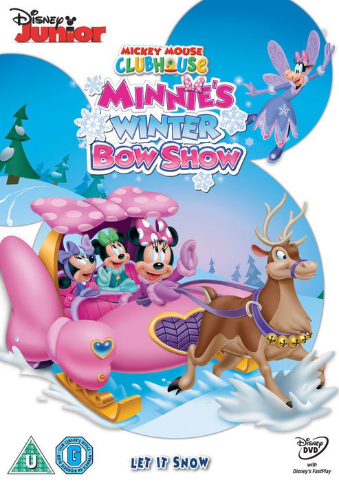 Minnie's Winter Bow Show Mickey Mouse Clubhouse [DVD] [Reg2] Disney - New Sealed - Attic Discovery Shop