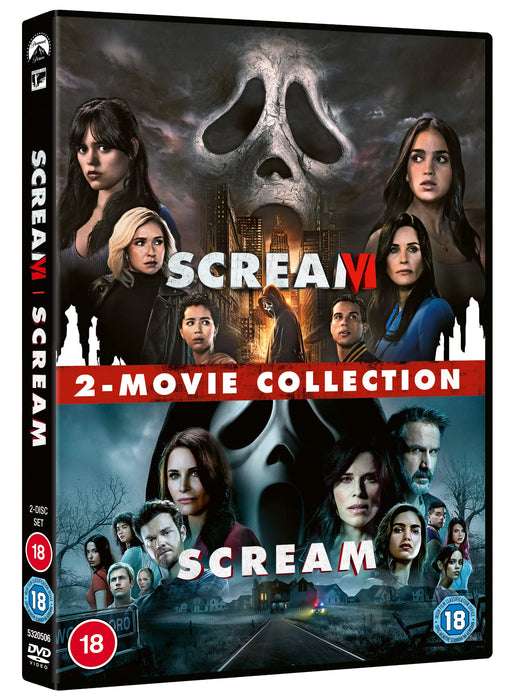 Scream (2022) + VI (2023) [DVD] [Region 2] (Two Horror Film Collection)  - Very Good - Attic Discovery Shop