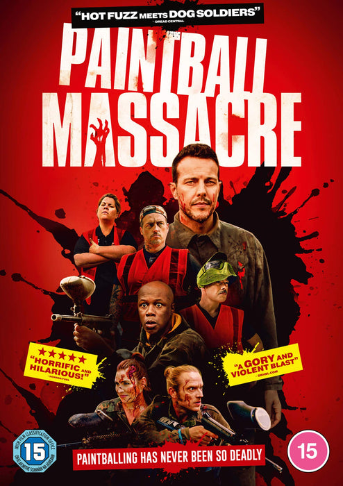 Paintball Massacre [DVD] [2020] [Region 2] (Horror / Comedy Film) - New Sealed - Attic Discovery Shop