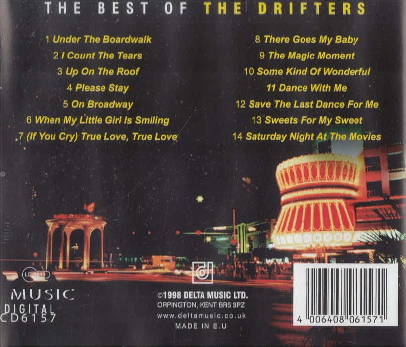 The Best of the Drifters: Saturday Night at the Movies [CD Album] - New Sealed