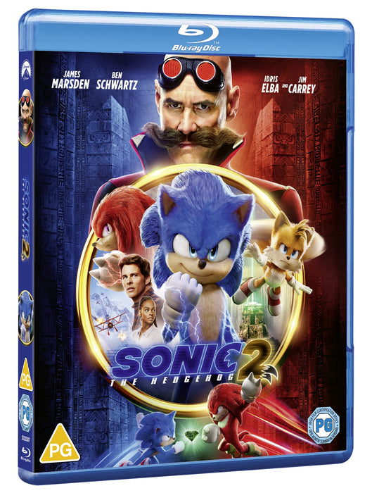 Sonic The Hedgehog 2 [Blu-ray] [2022] [Region Free] [LN] - Like New - Attic Discovery Shop