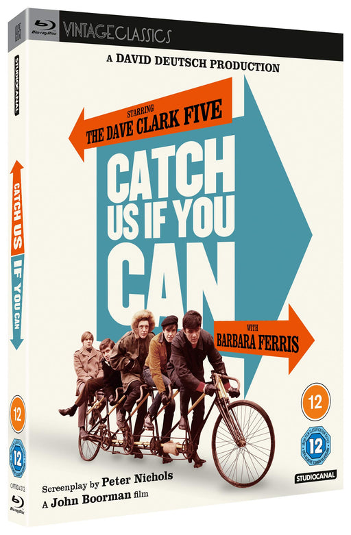 Catch Us If You Can [Blu-ray] [1965] [Region B] Vintage Classic - New Sealed - Attic Discovery Shop