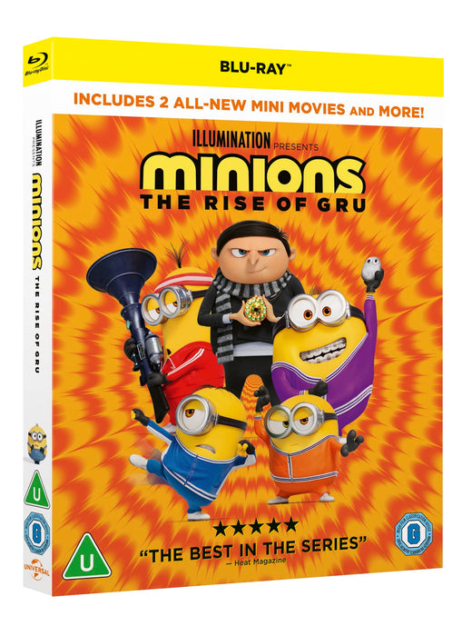 Minions: The Rise of Gru [Blu-ray] [2022] [Region Free] - Very Good - Attic Discovery Shop