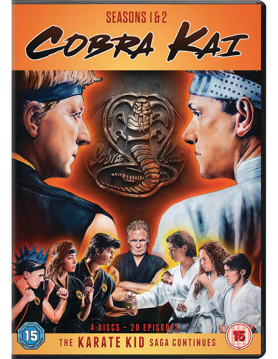 Cobra Kai - Seasons 1 & 2 [DVD] [2020] [Region 2] - Very Good - Attic Discovery Shop