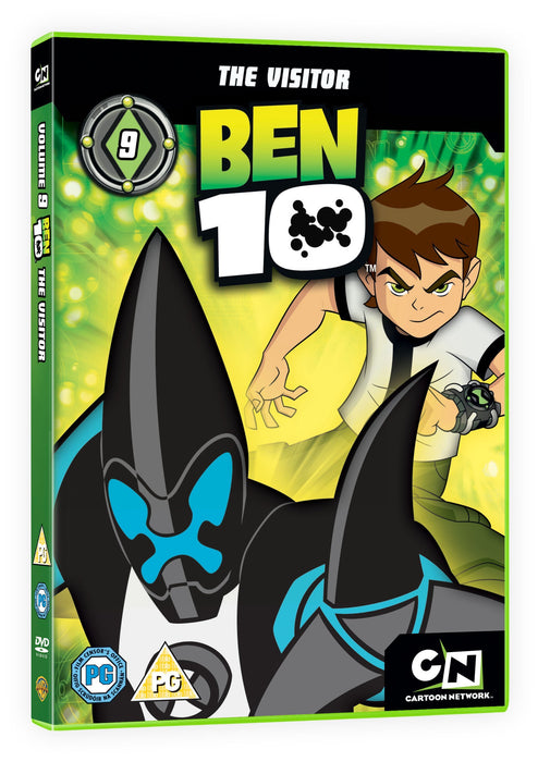 Ben 10 Vol 9 The Visitor [DVD] [2010] [Region 2] Cartoon Network CN - New Sealed - Attic Discovery Shop