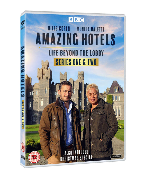 Amazing Hotels Life Beyond The Lobby Series 1 & 2 DVD 2019 [Reg 2, 4] NEW Sealed - Attic Discovery Shop